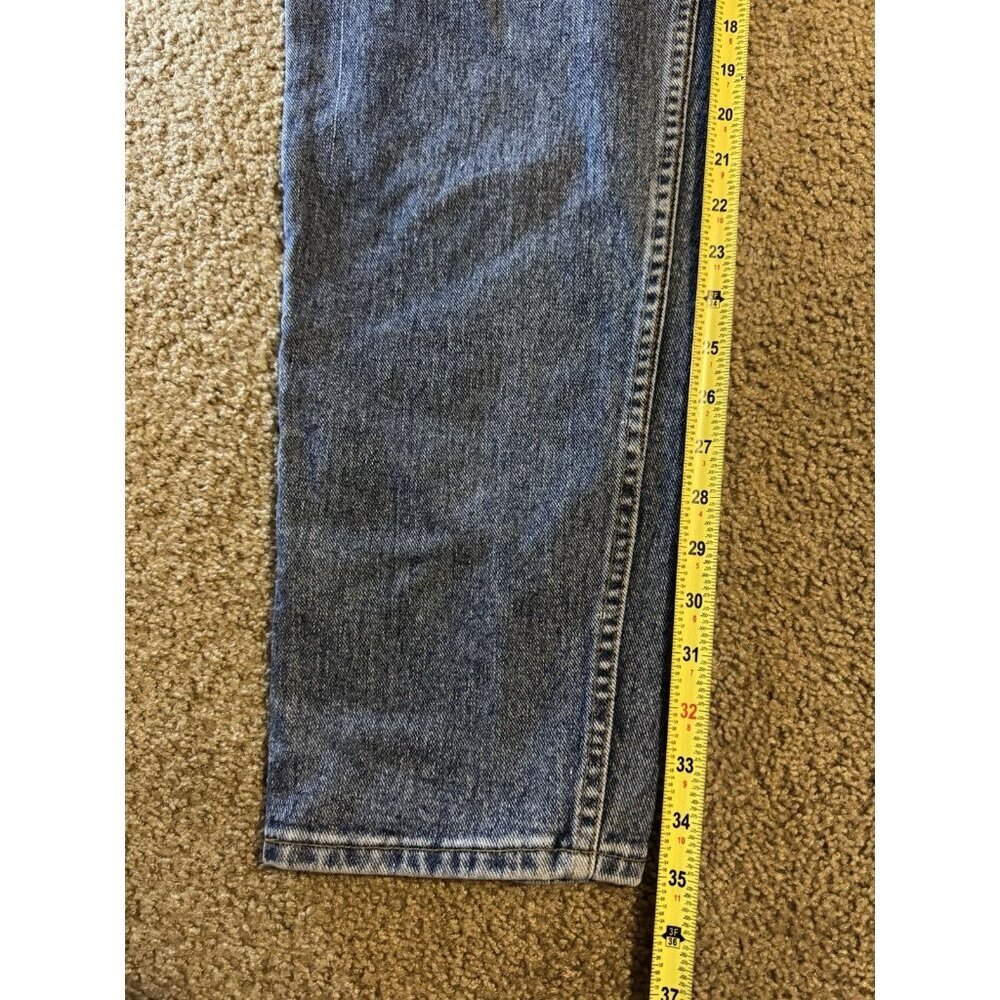 ‘93 VTG LEVIS 550 Denim Jeans 38x36 (Fits 36x35) Casual Tapered Med Wash - Picture 8 of 10